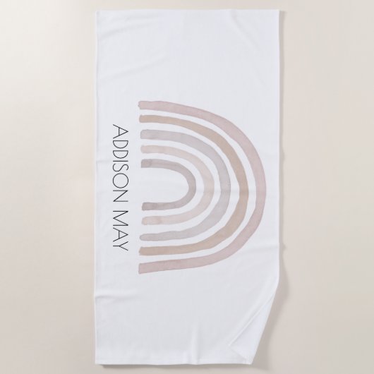 Kinder regenboog handdoek (Voorkant)