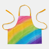 Kinder regenboog schort (Voorkant)