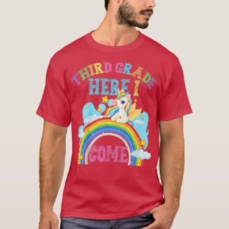 Kinder regenboogontsteking Lover 3de derde klas hi T-shirt
