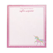 Kinder regenboogontsteking notitieblok (Voorkant)