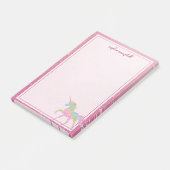 Kinder regenboogontsteking post-it® notes (Schuin)