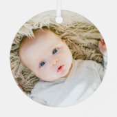 Kinder rendierkerst metalen ornament (Achterkant)