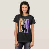 Kinder retro boogschieten boogschutter gelooft pra t-shirt (Voorkant volledig)