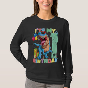 Kinder Rex 1st Birthday Boy Girl 1 jaar 2021 Dinos T-shirt
