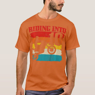 Kinder Riding naar 10 Motocross 10e verjaardag Dir T-shirt