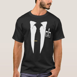 Kinder ringdrager Funny Ring Security Tuxedo Groom T-shirt