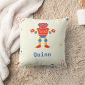 Kinder robots kussen (Deken)