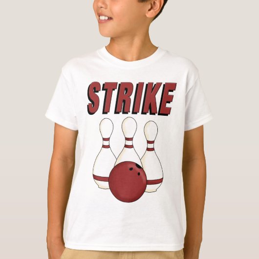Kinder Rock Bowling Shirt (Voorkant)