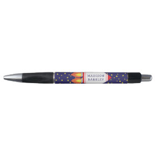 Kinder Rocket Ship Cute Pens met naam Pen