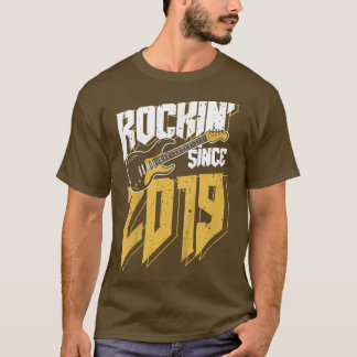 Kinder Rockin' sinds 2019 Rock Music Fan 3rd T-shirt