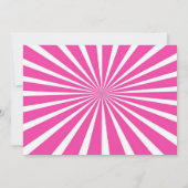 Kinder rockparty-uitnodiging kaart (Achterkant)