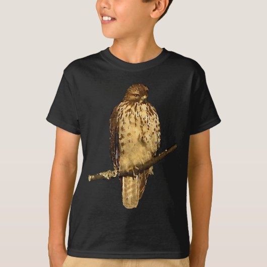 Kinder Rode Hawk T-shirt (Voorkant)