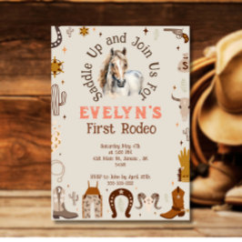 Kinder Rodeo Cowboy Rustiek Western Kaart