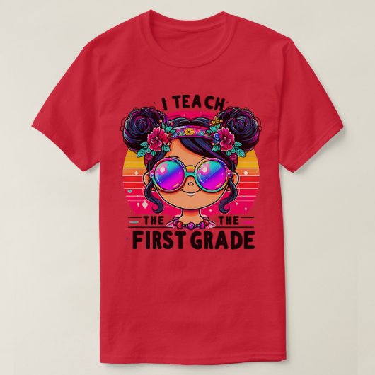 Kinder rommelige broodje eerste klas eerste dag me t-shirt (Design voorkant)