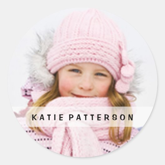 Kinder Ronde Sluiting Sticker (Voorkant)