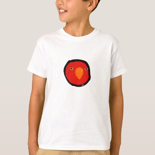 KINDER roodvogels "GUMI" T-shirt (Voorkant)