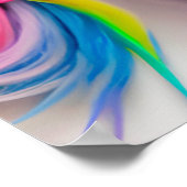 Kinder Room Quote Script Poster Unicorn Wall Art (Hoek)