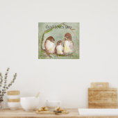 Kinder Room Scripts, God houdt van je logefamilie Poster (Keuken)