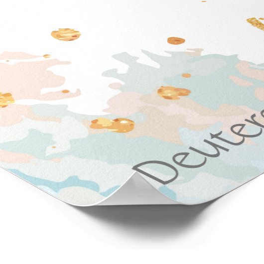 Kinder Room Scripts houden van je Franse Bulldog Poster (Hoek)