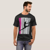 Kinder roze dansdag houden dansans t-shirt (Voorkant volledig)