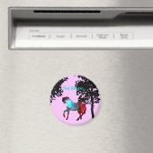 Kinder Roze Paard Magneet (Insitu (Vaatwasser))