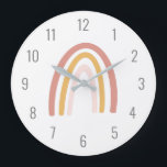 Kinder-roze roostersluiting grote klok<br><div class="desc">We voegen altijd dagelijks nieuwe design toe!</div>