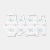 Kinder Roze Vliegtuig Vliegende Luchtvaart Verjaar Bedankdoosjes (Uitgevouwen)