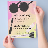 Kinder ruggengraat flyer (Hand)