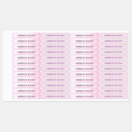Kinder Rugtas | Oudere Ouder Blush Roze Kleding Labels (Vel)