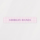 Kinder Rugtas | Oudere Ouder Blush Roze Kleding Labels (Design 2)