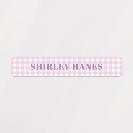 Kinder Rugtas | Oudere Ouder Blush Roze Kleding Labels (Design 2)