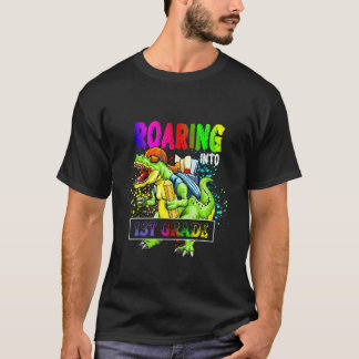 Kinder rugzak naar 1e graat Dinosaur rugzak T-shirt