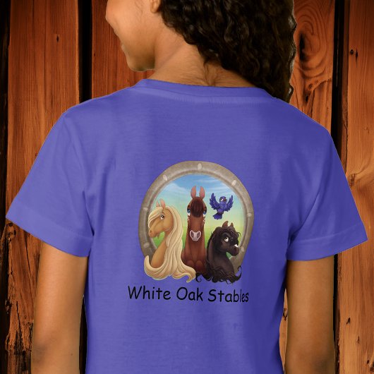  kinder ruiter in opleiding t-shirt