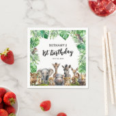 Kinder Safari Dieren Partij Servet (Insitu)