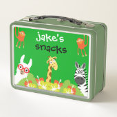 Kinder Safari kleuterschool eten (Achterkant)