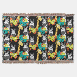 Kinder Safari Nursery Art Slaapkamer Decor Deken