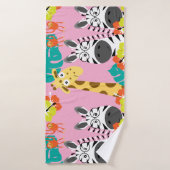 Kinder Safari Nursery Beach Badhanddoek (Badhanddoek)