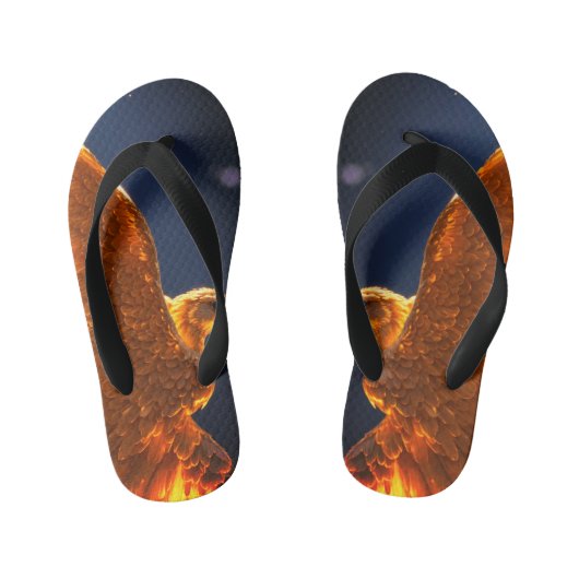 Kinder sandalen met Eagle design print Teenslippers (Voetbed)