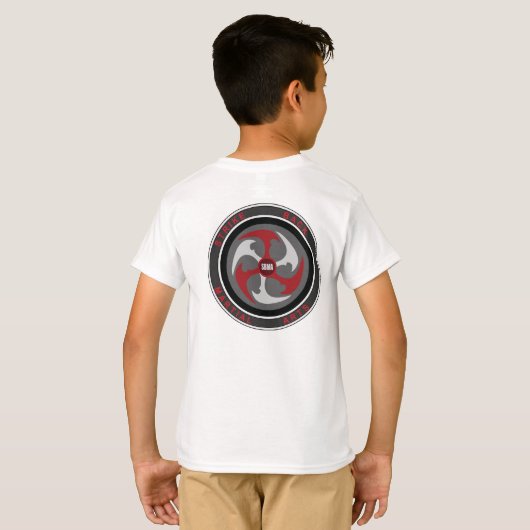 Kinder SBMA shirt met lange sleeve prestaties (Achterkant volledig)