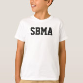 Kinder SBMA shirt met lange sleeve prestaties (Voorkant)
