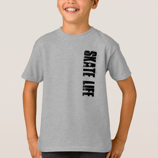 Kinder Schaats Leven in shirt (Voorkant)