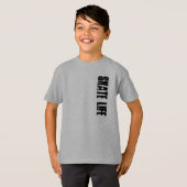 Kinder Schaats Leven in shirt (Voorkant volledig)