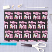 Kinder Schaats Partij - 11e verjaardag - Schatsen  Tissuepapier (Craft)