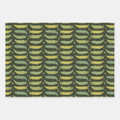 Kinder schattige alligators krokodillen praten sam inpakpapier vel (Voorkant 2)