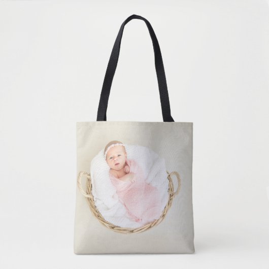 Kinder Schattige Bunny Rabbit Paasroze harten Tote Bag (Voorkant)