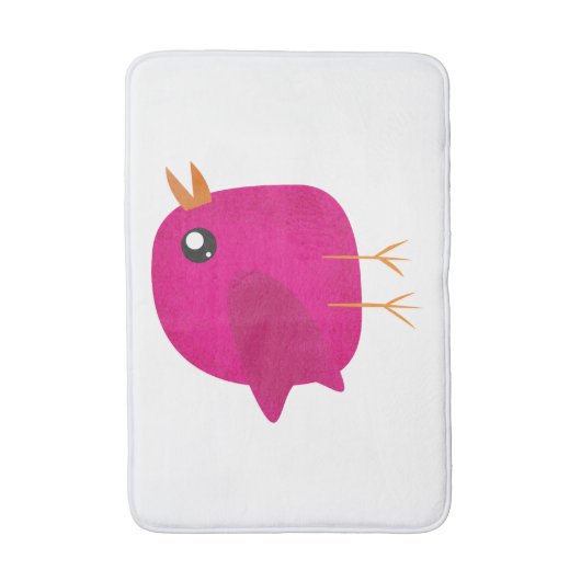 Kinder schattige geboorte badmat (Voorkant Verticaal)