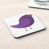 Kinder schattige geboorte bier onderzetter (Linkerzijde)