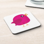 Kinder schattige geboorte bier onderzetter (Linkerzijde)