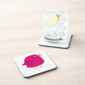 Kinder schattige geboorte bier onderzetter (Rechterzijde)