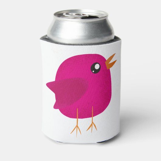 Kinder schattige geboorte blikjeskoeler (Blikje Achterkant)